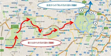 龍脈龍の通り道 東京地図|龍穴パワースポットの見つけ方！日本全国にある龍穴や龍脈って。